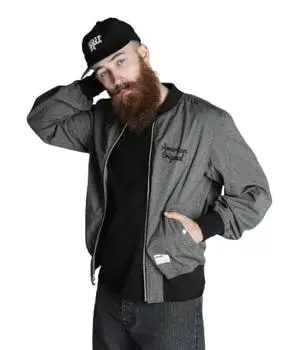 КУРТКА ИЗ ХЛОПКА COVERT Куртка из хлопка Covert с вышивкой S 010 Черная [Schott] [Schott] EMB. Мужской 782-4252006