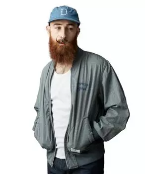 КУРТКА ИЗ ХЛОПКА COVERT Куртка из хлопка Covert с вышивкой S 120 Navy [Schott] [Schott] EMB. Мужской 782-4252006