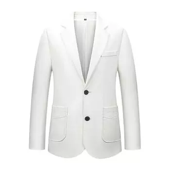 Куртка из крокодиловой кожи для молодых мужчин, куртка из искусственной кожи, деловой повседневный кожаный пиджак для мужчин, весна, тонкая M