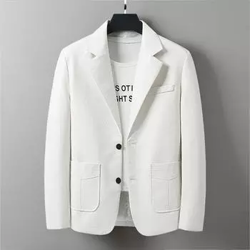 Куртка из крокодиловой кожи Мужская куртка с воротником из кожи Молодежная и среднего возраста Кожаная куртка Мужской костюм из кожи M