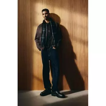 Куртка из парусины HM Regular Fit Brown S