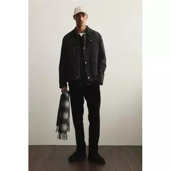 Куртка из парусины HM Regular Fit, черная S