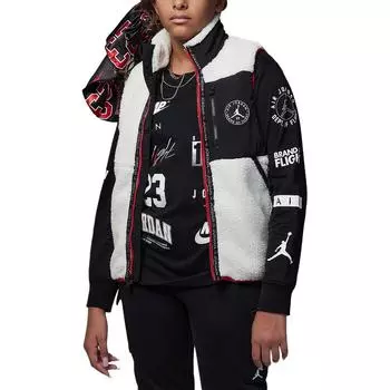 Куртка Jordan Kids с цветным блоком и логотипом на молнии, детские куртки черного цвета FB1774-133 S
