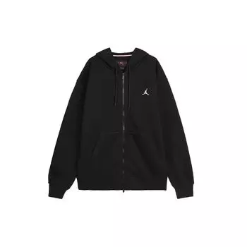 Куртка Jordan Solid Color Hooded Jacket With Embroided Logo Men Jackets Black FV7292-010 M