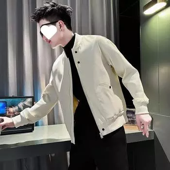 Куртка Куртка мужская весна и осень модная бейсбольная форма мужская новый стиль мужские топы M
