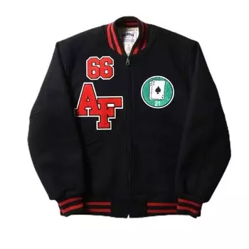 КУРТКА MELTON AWARD 51377 ЧЕРНАЯ [Хьюстон] (USAFA) чёрный