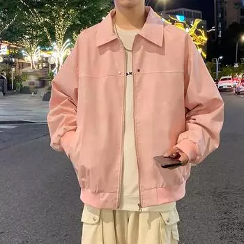 Куртка мужская из искусственной кожи American Cycling Locomotive, повседневная свободная куртка из искусственной кожи в стиле ретро, мужская новая ностальгическая кожа S чёрный