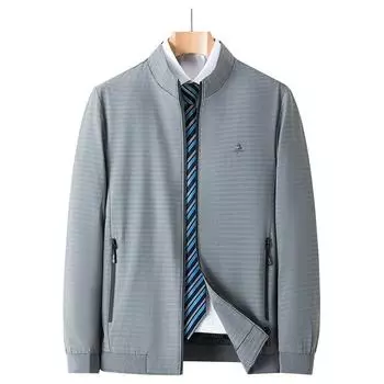 Куртка, мужская куртка, повседневный воротник-стойка, пиджак для руководителей XXXXL