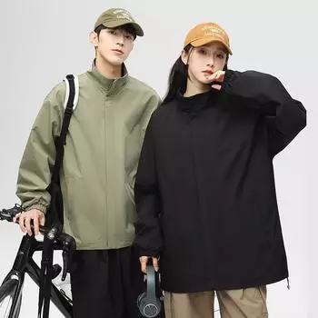 Куртка Мужская куртка Высококачественные куртки Весна и осень Пары Outdoor Tooling С капюшоном M