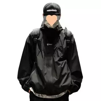 Куртка мужская модная мужская весенне-осенняя свободная куртка M