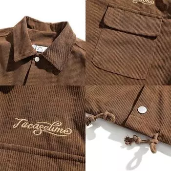 Куртка мужская новая свободная утолщенная куртка на осень и зиму M