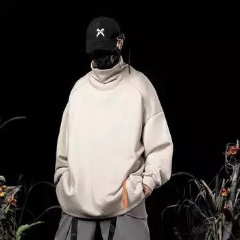 Куртка Мужская одежда для мужчин Y2k Techwear Рыбалка Солнцезащитная одежда Толстовки с длинным рукавом S хаки