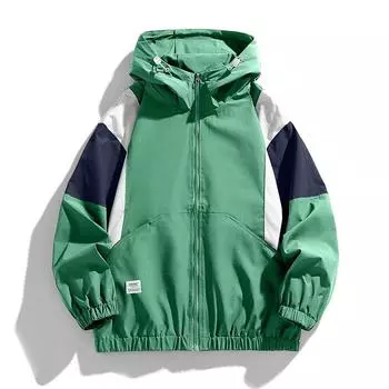 Куртка мужская осенняя куртка модная пара модная повседневная универсальная S чёрный