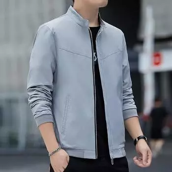 Куртка мужская пальто новая осенняя модная повседневная красивая куртка большого размера мужская модная брендовая одежда Ins M