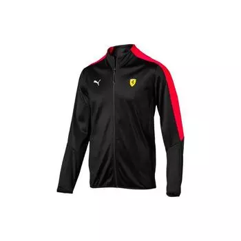 Куртка мужская с длинным рукавом и логотипом Puma, свободная, черная 576701-02 XL
