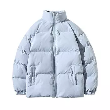 Куртка мужская Sukinana Down Cold Winter Large Down 6 цветов, легкая, плотная, однотонная, ветрозащитная, защита, теплая, одежда, мужская, размер, пальто, унисекс, светло-синий