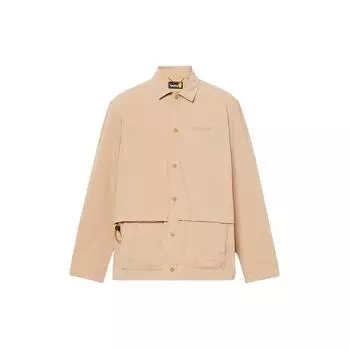 Куртка мужская Timberland Solid Color Polo Collar Quick-Dry, светло-пшеничная, A5SDE-EH3 S