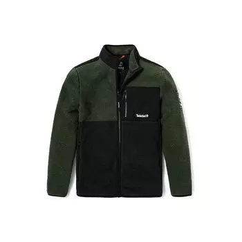 Куртка мужская Timberland Warm Fleece Color Block Logo Jacket Green A24A5-W74 L