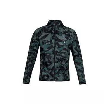 Куртка мужская Under Armour Anywhere Storm Running с капюшоном и логотипом, камуфляжная 1356161-424 L