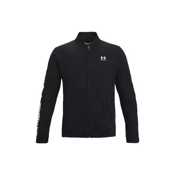 Куртка мужская Under Armour Tricot Casual Training Jacket черная 1366208-001 M