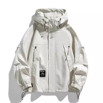 Куртка мужская весенняя свободная трендовая свободная куртка для инструментов мужская красивая универсальная верхняя часть L