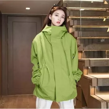 Куртка мужская весна-осень для активного отдыха, альпинизма, функционального снаряжения, улучшенная куртка M зелёный