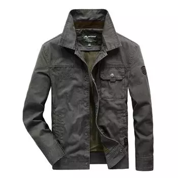 Куртка мужская ветровка мужские повседневные куртки пальто одежда высокое качество хлопковая мужская верхняя одежда пальто M армия зеленый