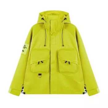 Куртка мужская взрывная работа на открытом воздухе ветровка штормовая куртка пальто ветровка мужская и женская с капюшоном модный бренд повседневная одежда все виды одежды M