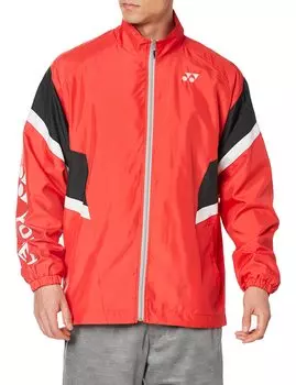 Куртка на подкладке Sunset Red S [Yonex], разминочная рубашка, (496)