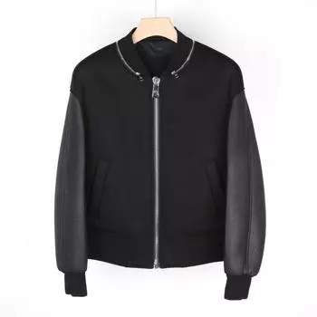 Куртка Neil Barrett Armskin из неопрена Stadium Black BSP168CC2248