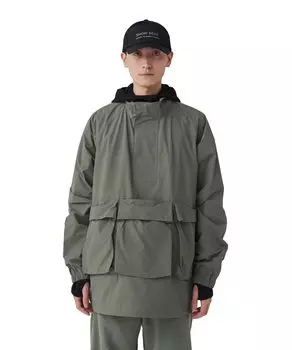 Куртка нейлоновая Tussah Anorak размер M LIGHT OLIVE Festival Camping Outdoor [Snow Peak] JK-25SU009