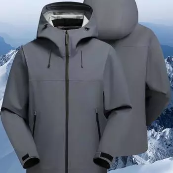 Куртка Niaojia Soft-shell из резины для мужчин и женщин, ветрозащитная и водонепроницаемая куртка, одежда для альпинизма и путешествий на весну и осень S