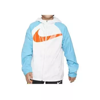 Куртка Nike Logo Training Casual, детские куртки, белая FQ0707-100 S