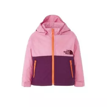 Куртка North Baby Compact унисекс с водоотталкивающей пропиткой и защитой от ультрафиолета, легкая, орхидея 80 [The Face] розовая/бойзеновая ягода