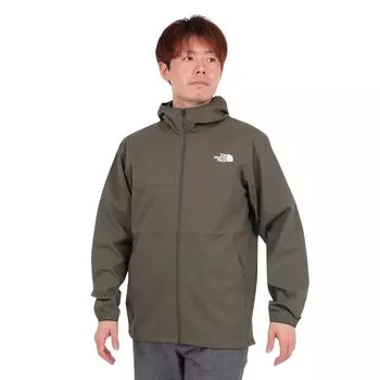 Куртка North ES Anytime Wind Hoodie Ветрозащитная Static Care Защита от УФ-излучения Новая серо-коричневая L [The Face] Мужская