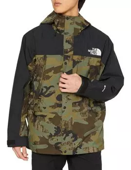 Куртка North Novelty Mountain Light водонепроницаемая дышащая TNF Camo L [The Face] мужская Gore-Tex