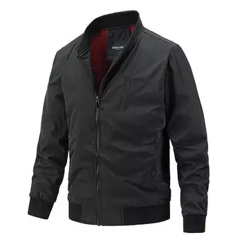 Куртка новая с капюшоном красивая мужская повседневная куртка теплая ветрозащитная свободная мужская M белый