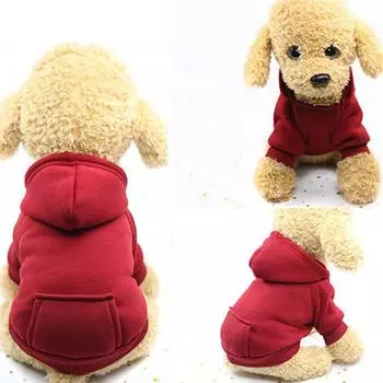 Куртка, одежда для собак, толстовка с капюшоном, для домашних животных, новое поступление, красивое, вечернее, мягкое, зимнее, осеннее пальто, одежда из хлопка, 1 комплект, подарки, товары для щенков и домашних животных L розовый