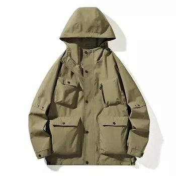 Куртка однослойная ветрозащитная и водонепроницаемая одежда для альпинизма мужская и женская рабочая одежда дышащая износостойкая одежда для рыбалки куртки верхние части S
