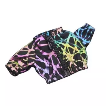 Куртка от солнца для куклы ручной работы, повседневная одежда, мини-пальто на молнии, одежда для куклы OB11, игрушка для девочки