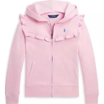 Куртка Polo Ralph Lauren FW23 Однотонная На молнии Длинный рукав Детские куртки Розовый 313934906-001 XL