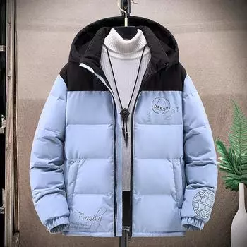 Куртка-пуховик белого цвета с капюшоном, размер плюс 12XL, мужская, утолщенная, 150 кг, теплая и холодная, свободная 7XL чёрный