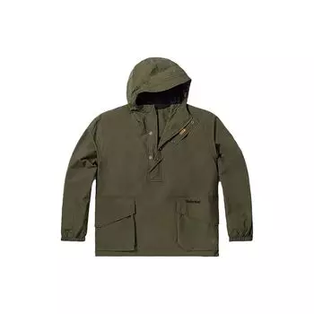 Куртка-пуловер Timberland Solid Color Outdoor Waterproof Hooded Pullover Jacket Men jackets Army-Green A692S-A58 L
