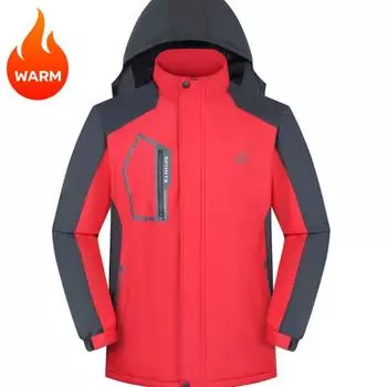 Куртка Punching осень и зима хлопок мужчины и женщины супер толстая куртка пальто 2XL