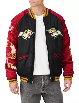 Куртка RAYON SOUVENIR [Хьюстон] КУРТКА(ТИГР) Мужской чёрный