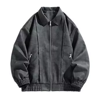 Куртка размера плюс Упитанная куртка размера плюс Ветровка L