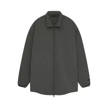 Куртка-рубашка Fear of God Essentials Черная мужская верхняя одежда черная 202SP244490F L