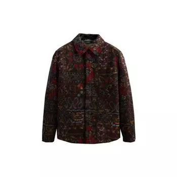 Куртка-рубашка Kith Paisley Sheridan Kindling Верхняя одежда унисекс, разноцветная KHM010382-211 M