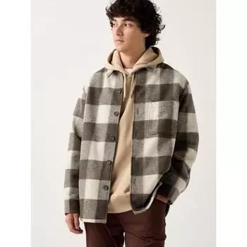 Куртка-рубашка Uniqlo Japan 57 OLIVE/XS