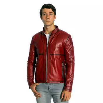 Куртка ручной работы из натуральной овечьей кожи